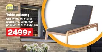 Bauhaus Tabia solseng tilbud