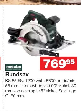 Bauhaus Rundsav tilbud