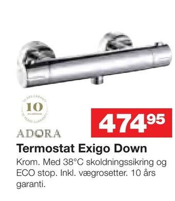 Bauhaus Termostat Exigo Down tilbud