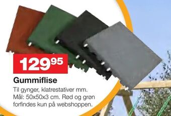 Gummiflise