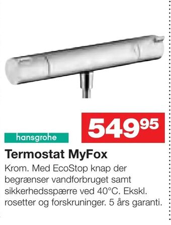 Bauhaus Termostat MyFox tilbud