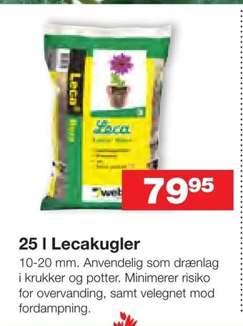 Bauhaus 25 l Lecakugler tilbud