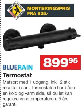 Bauhaus Termostat tilbud