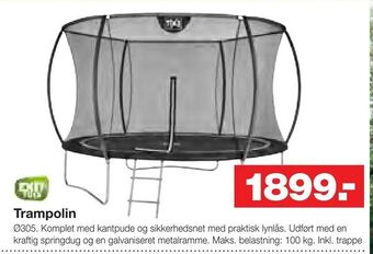 Bauhaus Trampolin tilbud