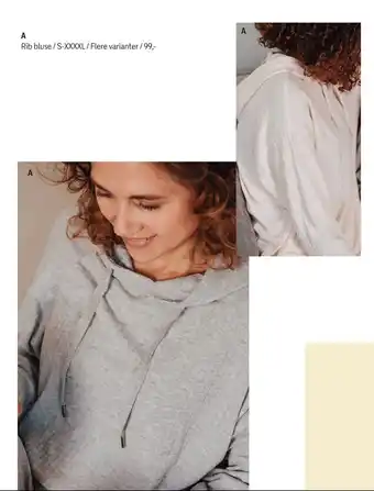 Føtex Rib bluse tilbud