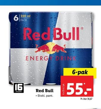 Let-Køb Red Bull tilbud