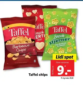 Let-Køb Taffel chips tilbud