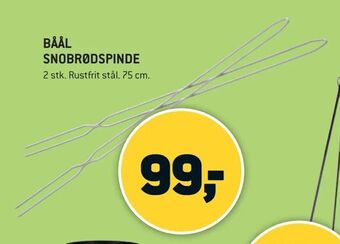 XL-BYG Båål snobrødspinde tilbud