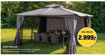 XL-BYG Naxos pavillon tilbud