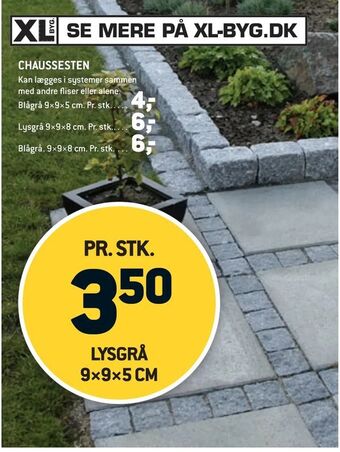 XL-BYG Chaussesten tilbud