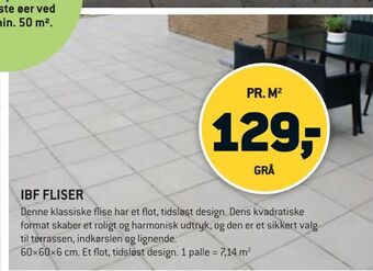 XL-BYG Ibf fliser tilbud