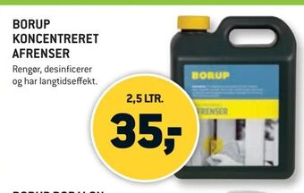 XL-BYG Borup koncentreret afrenser tilbud