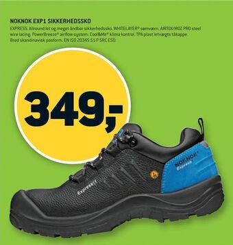 XL-BYG Noknok exp1 sikkerhedssko tilbud