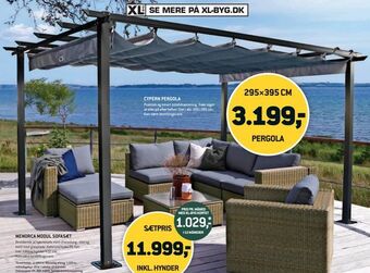 XL-BYG Cypern pergola tilbud