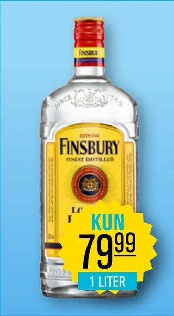 Priss Finsbury gin tilbud