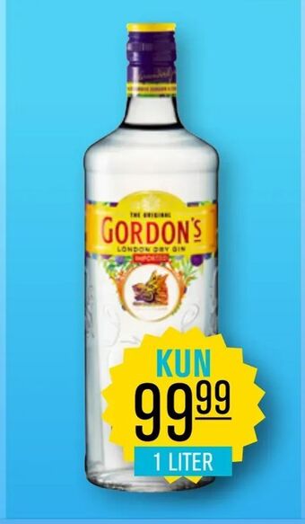 Priss Gordons gin tilbud