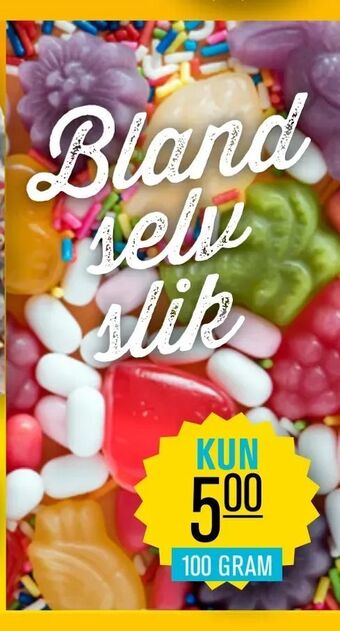 Bland selv slik