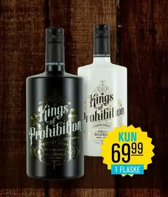 Priss kings of prohibition hvidin rødvin tilbud