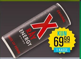 Priss X ray energidrik tilbud