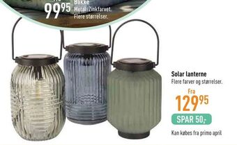 Imerco Solar lanterne tilbud