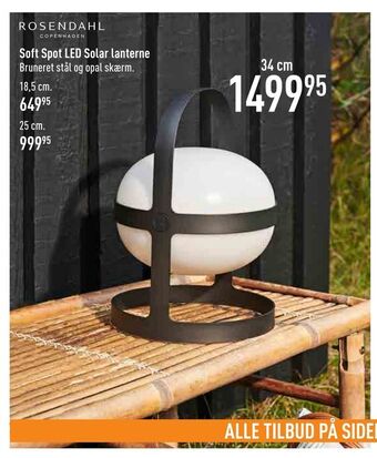 Imerco Soft Spot LED Solar lanterne tilbud