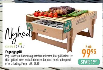 Imerco Engangsgrill tilbud