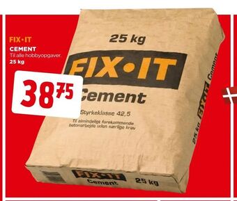 jem & fix Cement tilbud