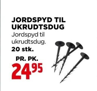 jem & fix Jordspyd til ukrudtsdug tilbud