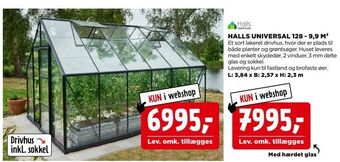 jem & fix Halls universal 128 - 9,9 m2 tilbud