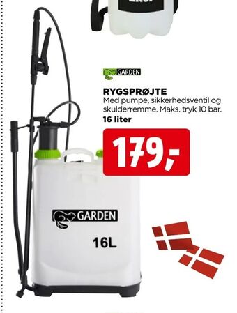 jem & fix Rygsprøjte tilbud