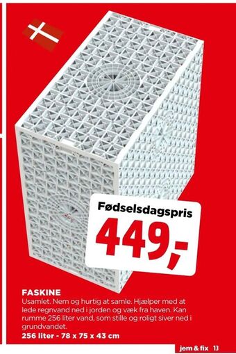 jem & fix Faskine tilbud