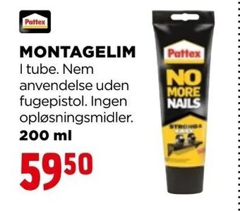 jem & fix Montagelim tilbud