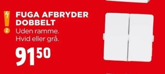 jem & fix Fuga afbryder dobbelt tilbud