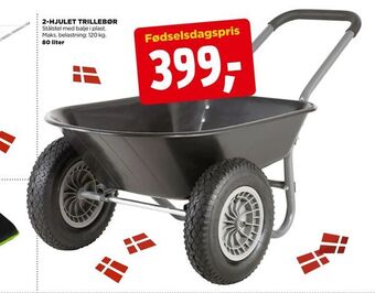 2-hjulet trillebør