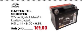 jem & fix Batteri til scooter tilbud