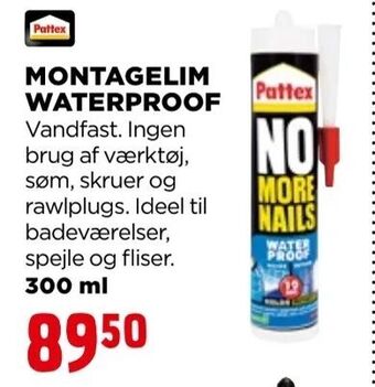 jem & fix Montagelim waterproof tilbud