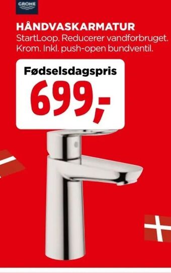jem & fix Håndvaskarmatur tilbud