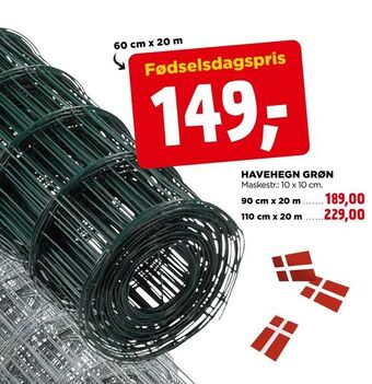 jem & fix Havehegn grøn tilbud