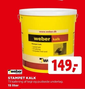 jem & fix Stampet kalk tilbud