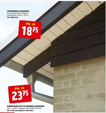 jem & fix Færdigmalet klinkbeklædning tilbud
