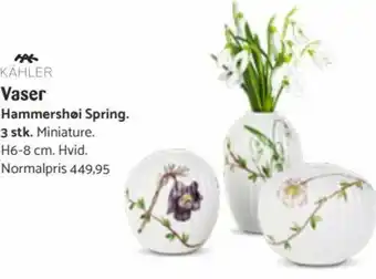 Kop & Kande Vaser Hammershøi Spring tilbud