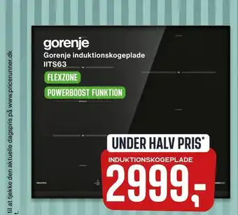 Skousen Gorenje induktionskogeplade IITS63 tilbud