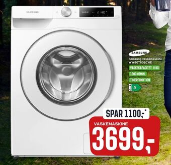Skousen Samsung vaskemaskine WW90T606CHE tilbud