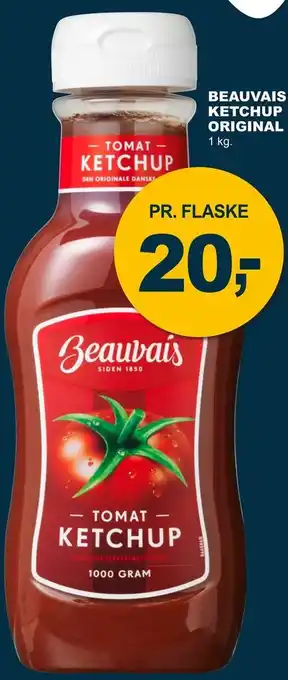 Let-Køb Beauvais ketchup original tilbud