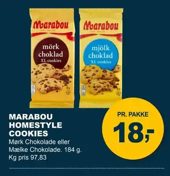 Let-Køb Marabou homestyle cookies tilbud