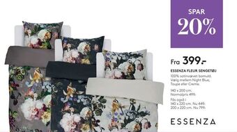 SengeSpecialisten Essenza fleur sengetøj tilbud