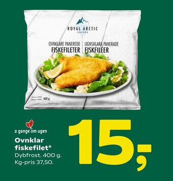 Coop 365 Ovnklar fiskefilet tilbud