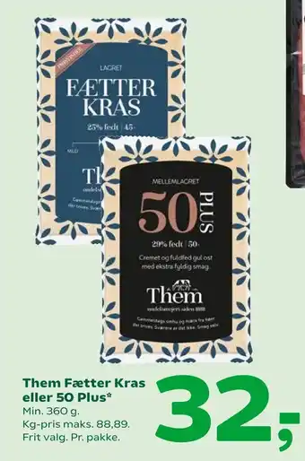 Coop 365 Them Fætter Kras eller 50 Plus tilbud