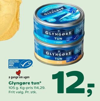 Coop 365 Glyngøre tun tilbud
