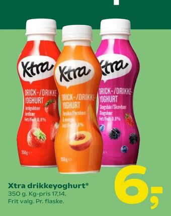 Coop 365 Xtra drikkeyoghurt tilbud